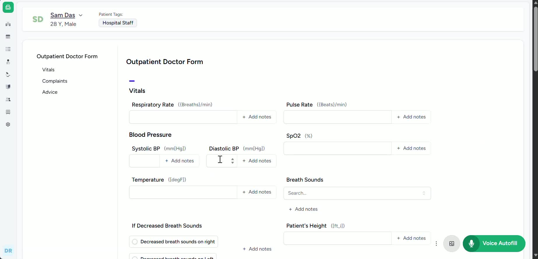 Raise Lab Test Request - Care Platform Documentation